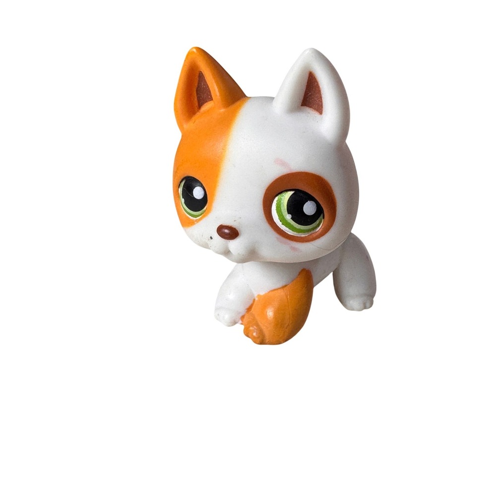Littlest Pet‎ Shop German Shepherd #127, multicoloured shepherd, authentic pet
